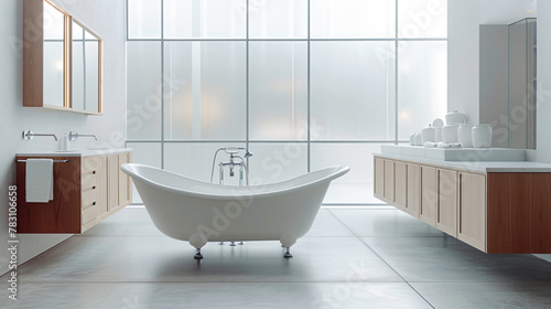 Sleek Serenity. Designing a Modern Scandinavian Bathroom