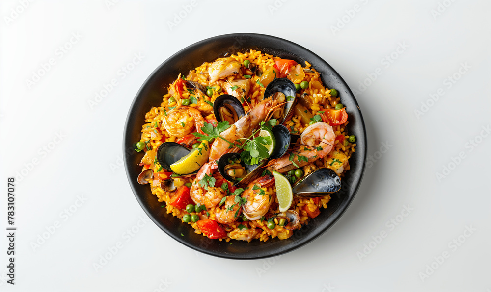 Vibrant Spanish Meal: Authentic Paella Cooking Vibrant Spanish Meal: Authentic Paella Cooking