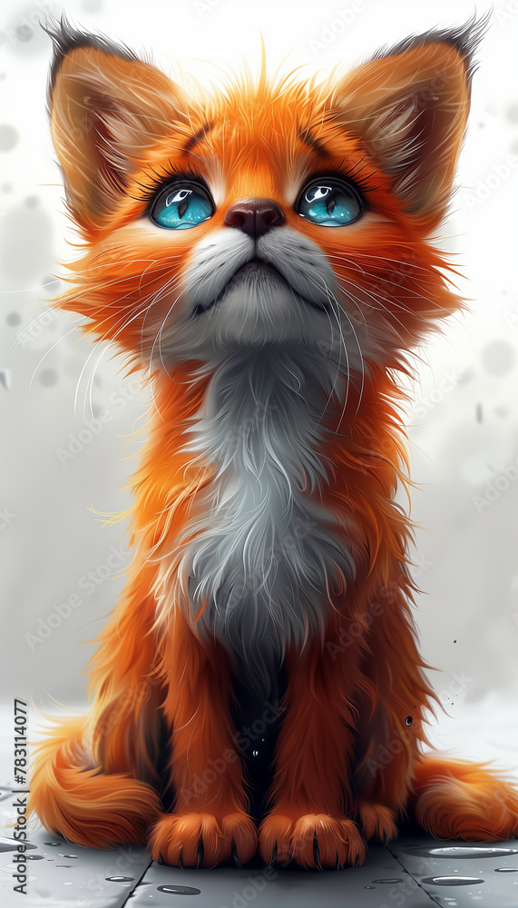 Tearful Hope: Soulful Animal Gaze Tearful Hope: Soulful Animal Gaze