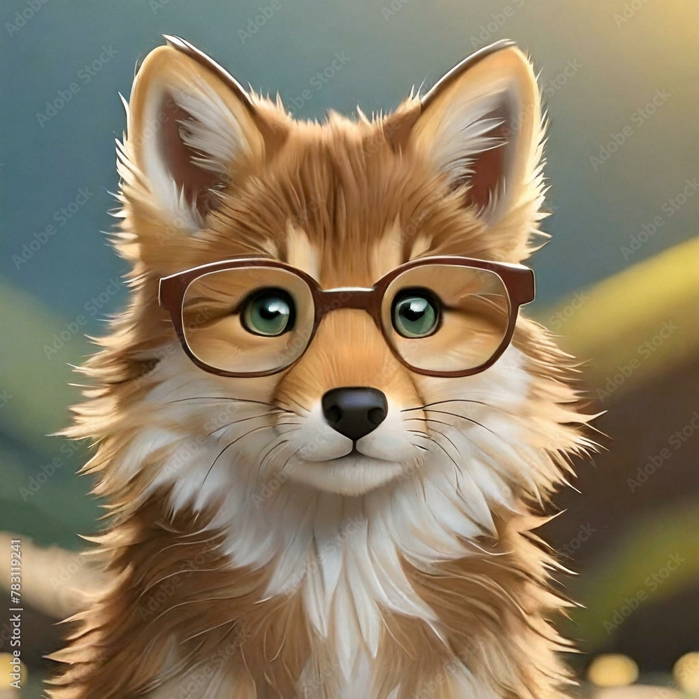 Obraz premium Wolf cub