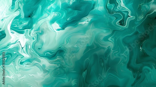 Blue Waves in Liquid Light: Abstract background with bubbles, capturing the soft flow and ripple of water, ideal for design and art projects