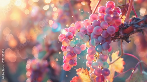 vineyard grapes pastel tasty delicious sweet juicy succulent flavorful ripe luscious mouthwatering refreshing aromatic delectable vine ripened exquisite flavorful fruity tempting divine delightful  photo