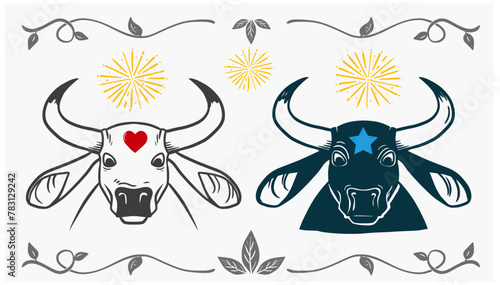 boi bumba, cultural manifestation of the Brazilian Amazon. Parintins Festival. bull of parintins.