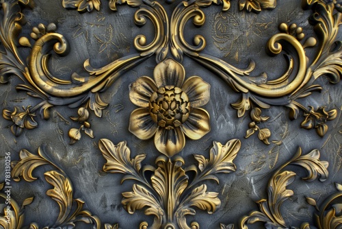 Background with Mayan patterns  golden details in relief  adornments  concept of culture and history.