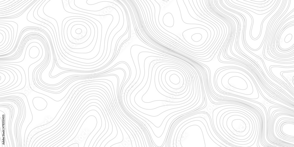 Gray abstract map contour lines background. Modern design with White background with topographic wavy pattern design. Gray abstract map contour lines background. Modern design with White background with topographic wavy pattern design.