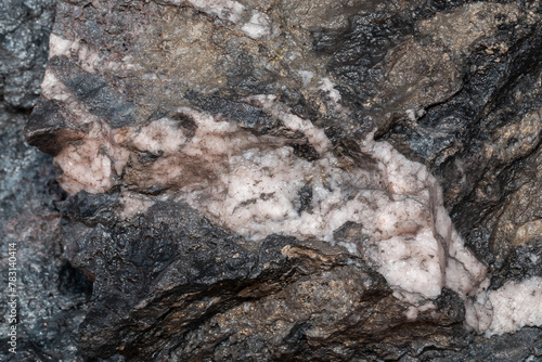 A close up shot of an grey and white, Rock texture background, Marble texture background.