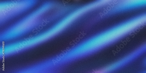 Dark Blue And Light Blue Color Grainy Texture Gradient Background