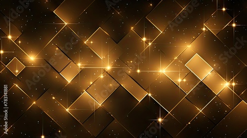 structured gold lights background photo