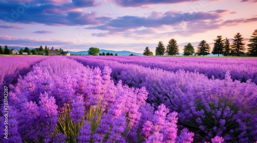 lavender crop flower farm