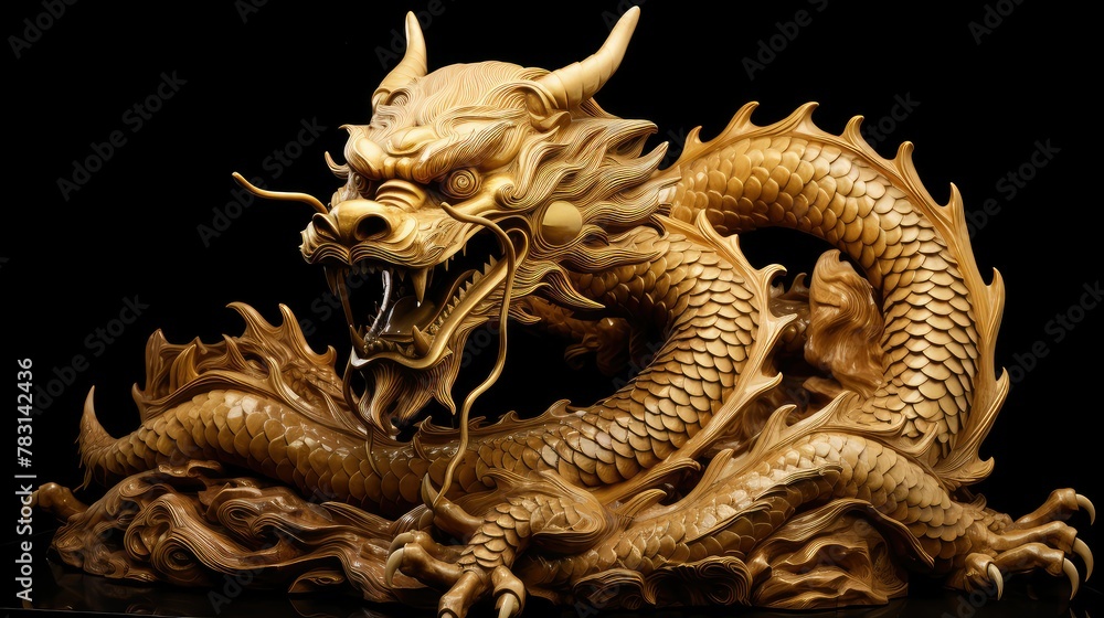 powerful golden dragon powerful golden dragon