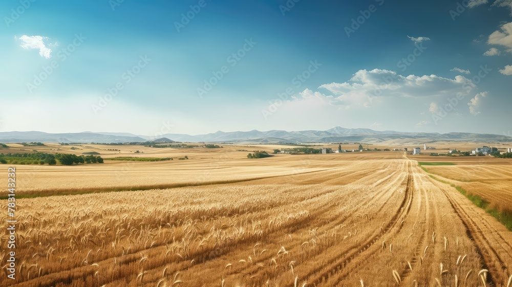 Fototapeta premium crops big agriculture