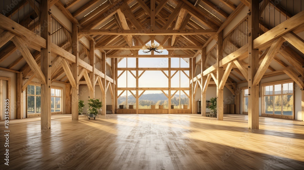 barn new timber frame