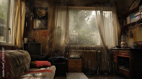 Wallpaper Mural wet room old illustration Torontodigital.ca