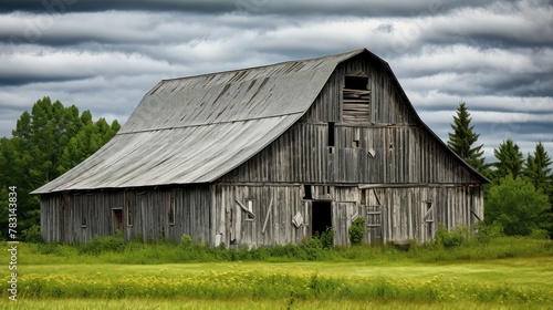 lush barn wood grey © vectorwin