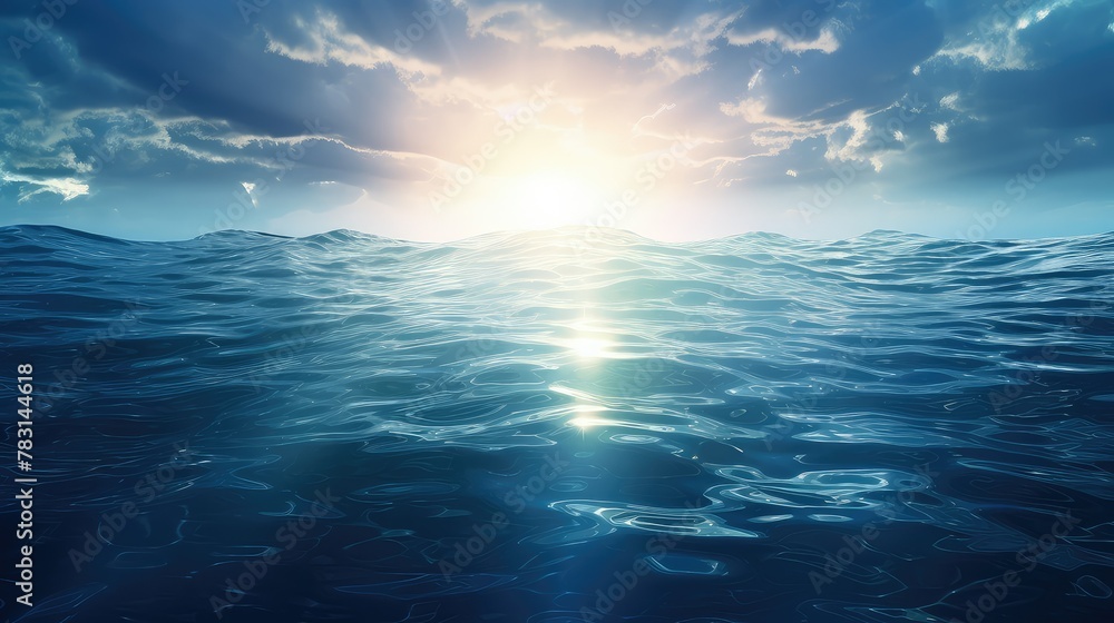 captures light through water captures light through water
