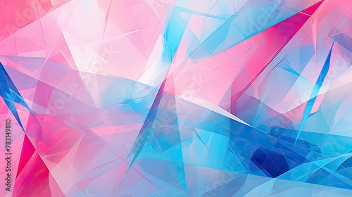 contrast pink and blue abstract background