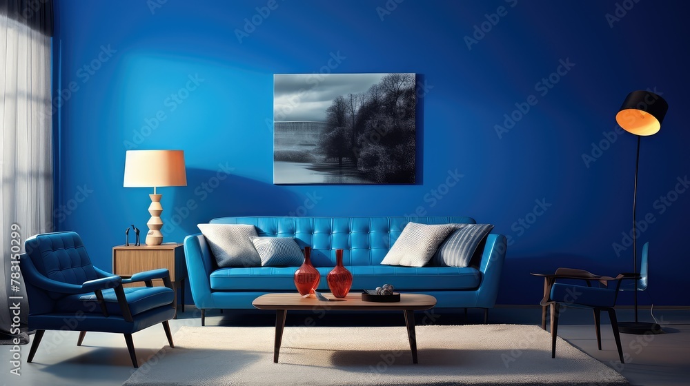 sleek blue painted wall sleek blue painted wall