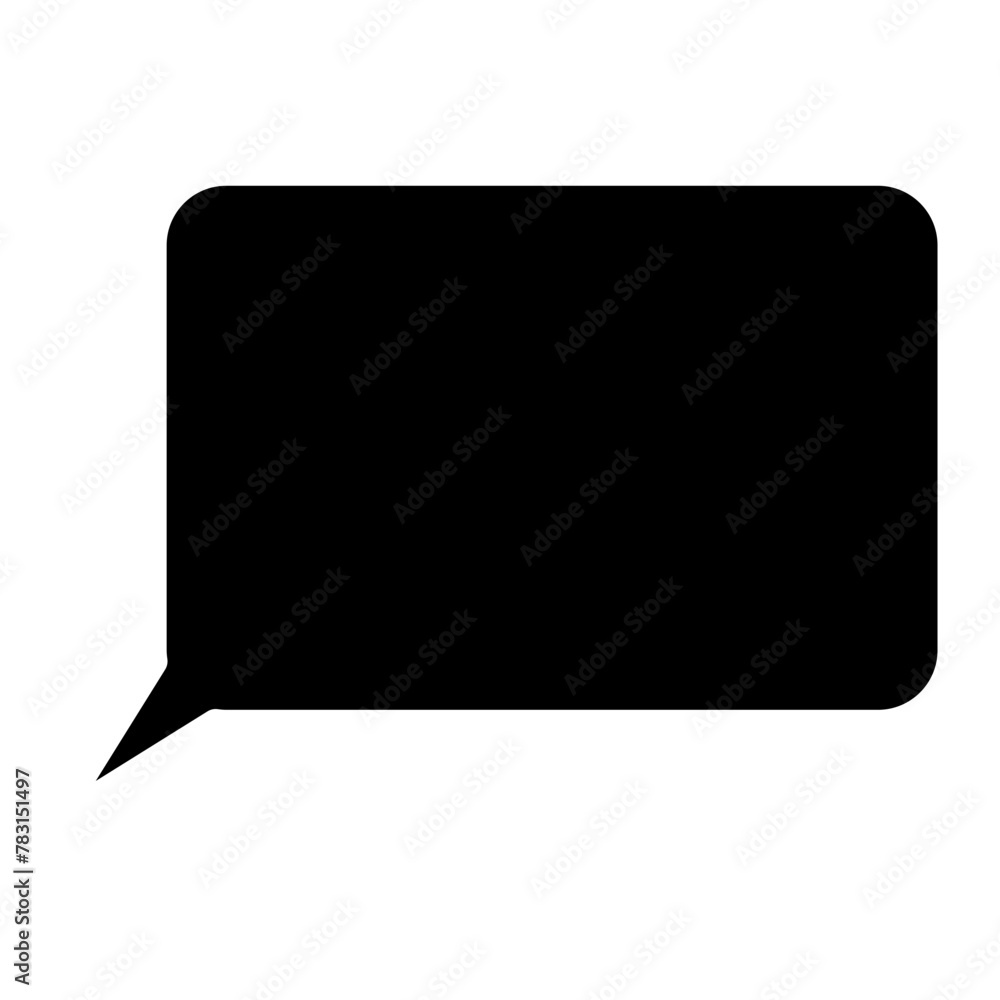 Chat vector icon. Talk speech bubble icon Chat vector icon. Talk speech bubble icon