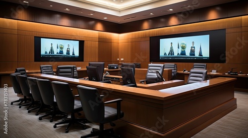state courtroom technology