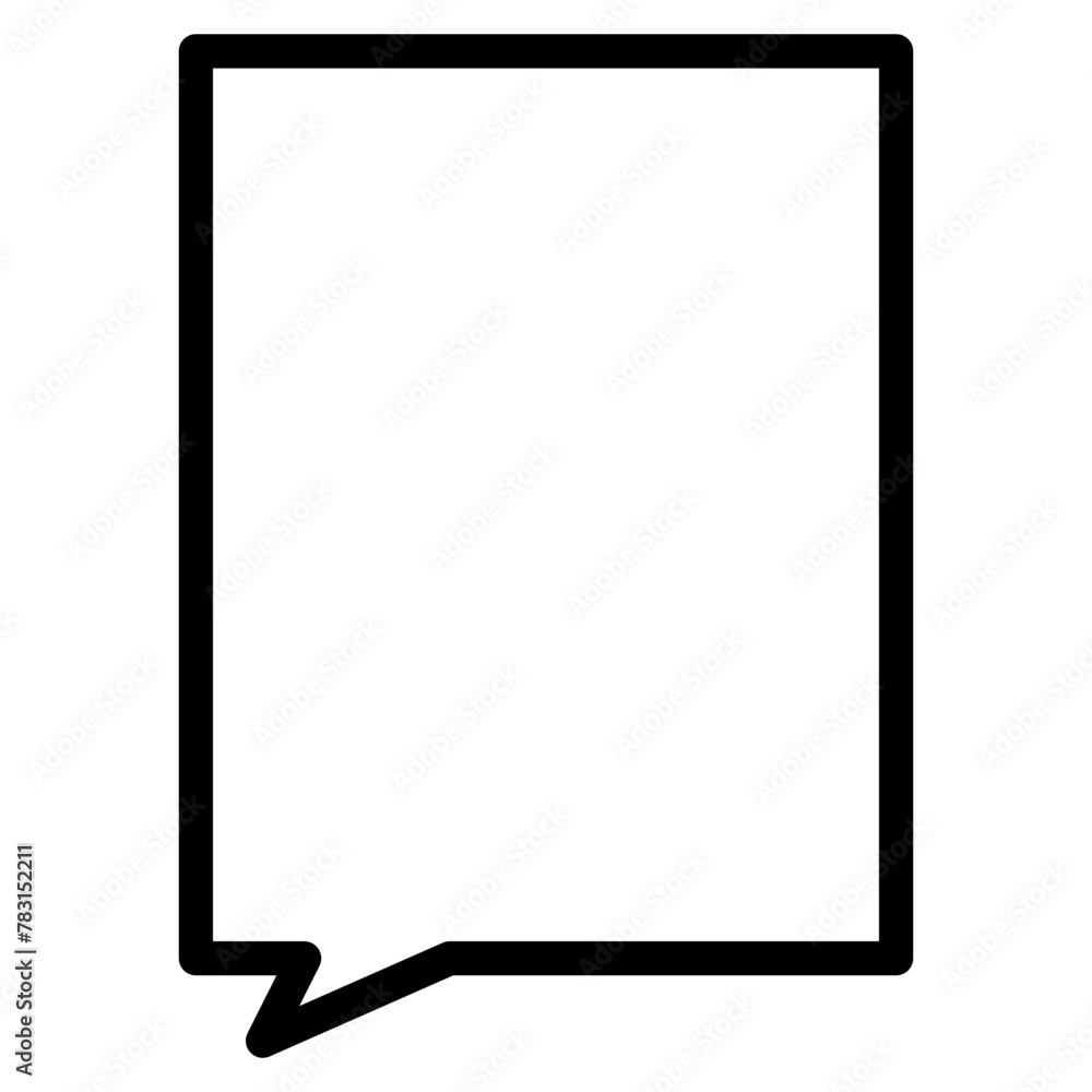 Chat vector icon. Talk speech bubble icon Chat vector icon. Talk speech bubble icon