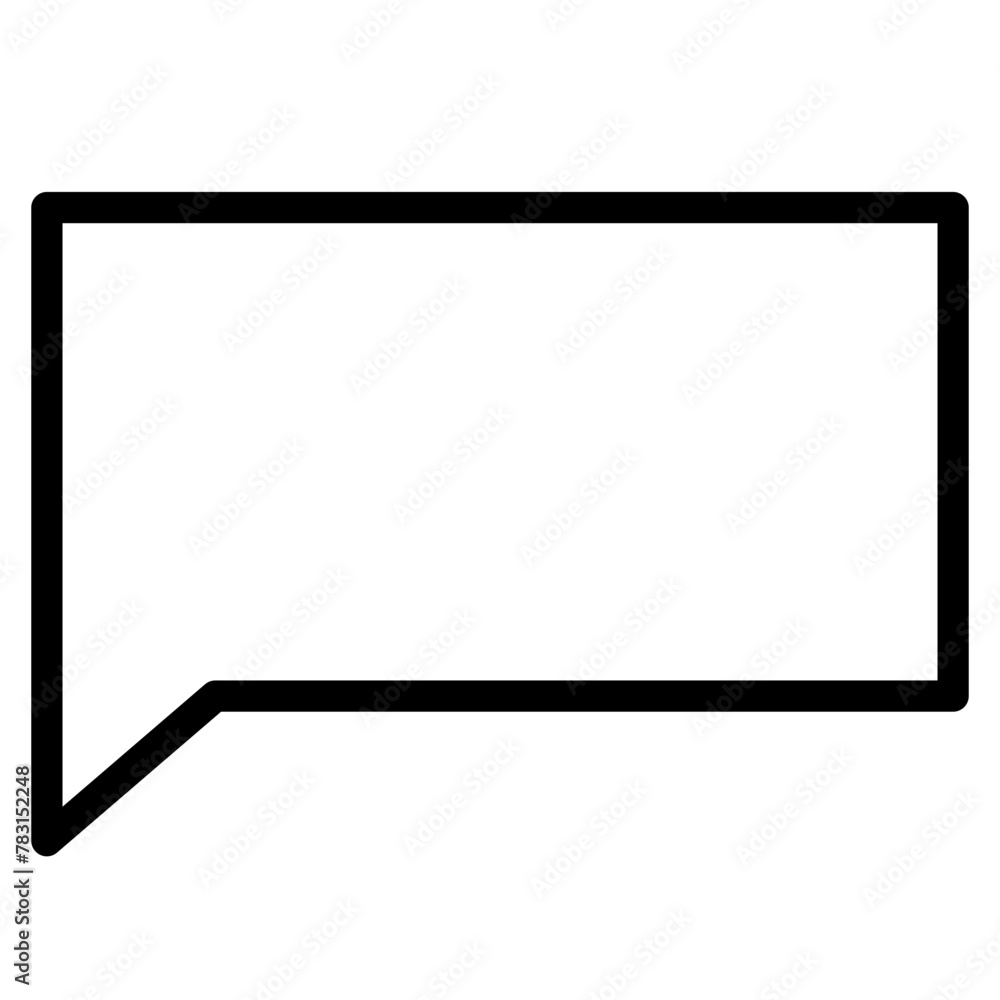 Chat vector icon. Talk speech bubble icon Chat vector icon. Talk speech bubble icon