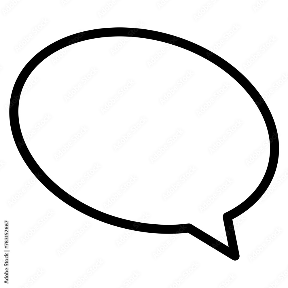 Chat vector icon. Talk speech bubble icon Chat vector icon. Talk speech bubble icon