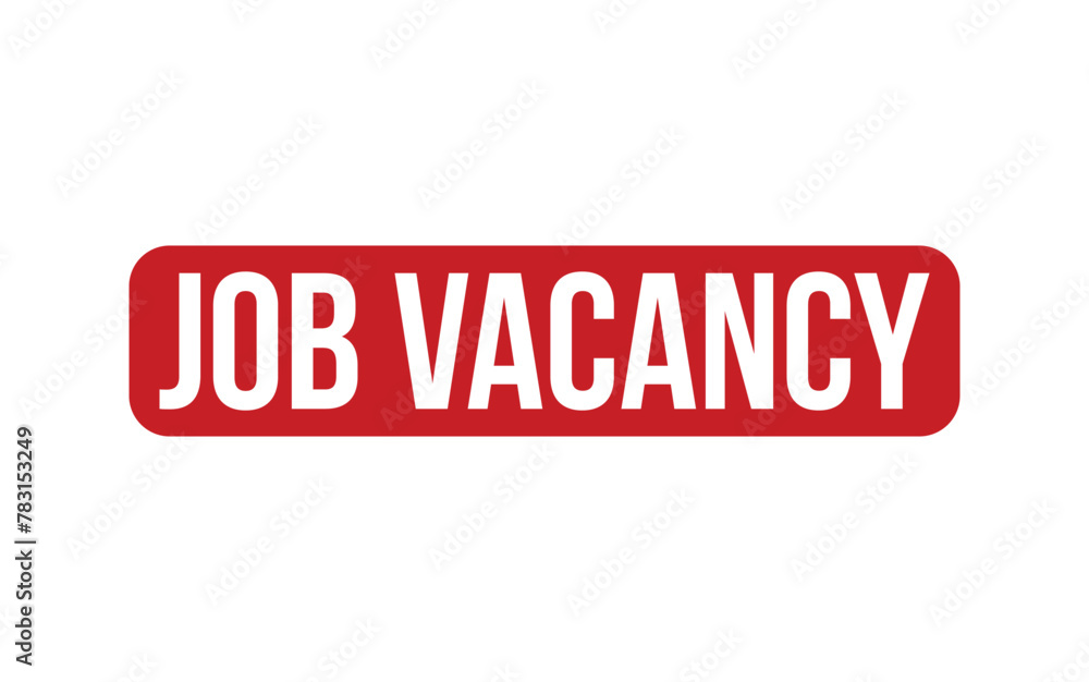 Red Job Vacancy Rubber Stamp Seal Vector Red Job Vacancy Rubber Stamp Seal Vector