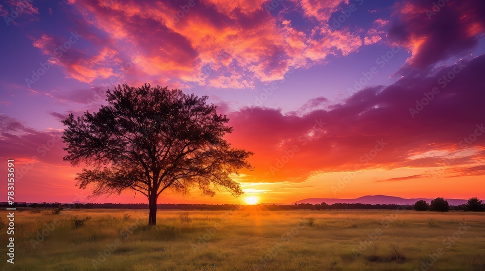 Fototapeta premium bright sunny summer sky