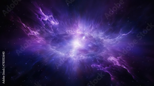 stars space purple