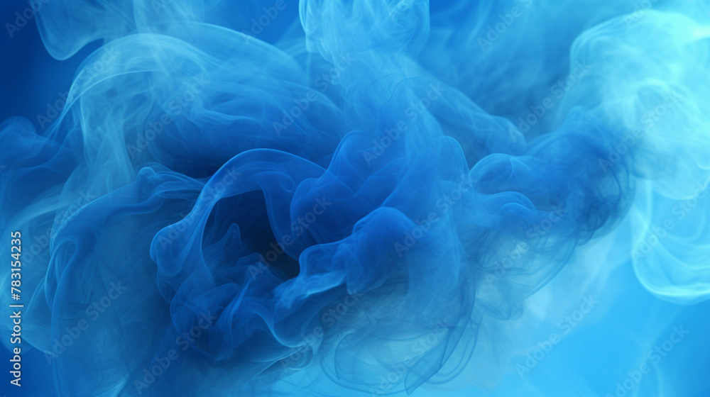 Fototapeta premium blue smoke background
