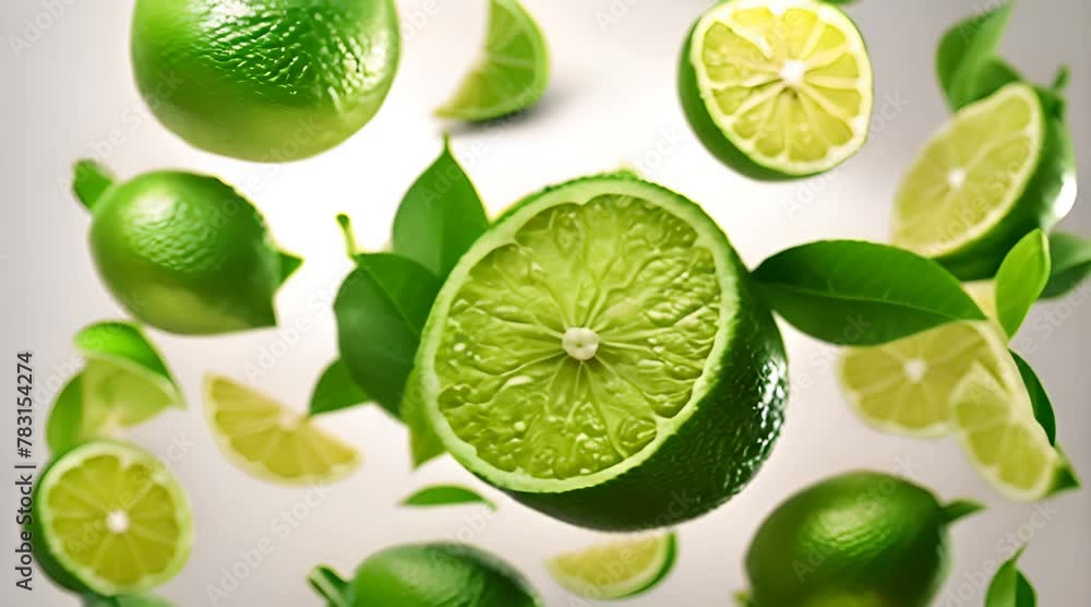 lime slices lime slices