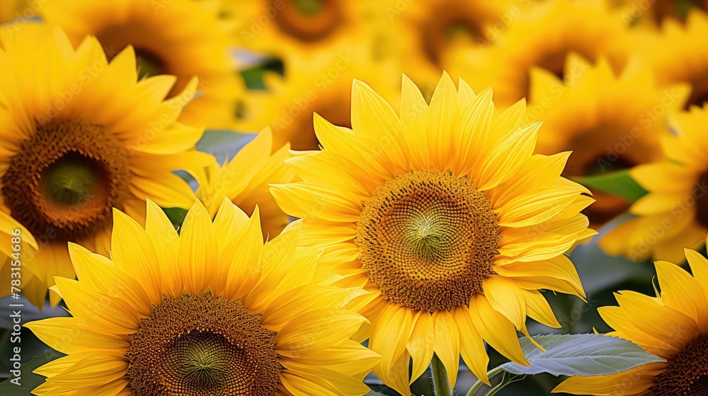 Fototapeta premium flowers natural sun