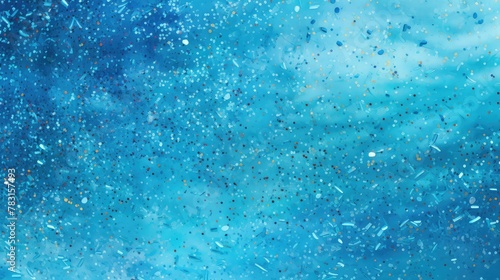 surface light blue glitter background