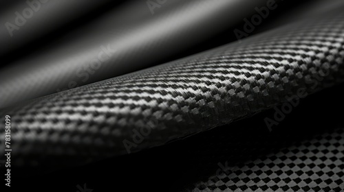 close gray carbon fiber