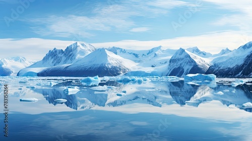 Wallpaper Mural stunning water color blue Torontodigital.ca