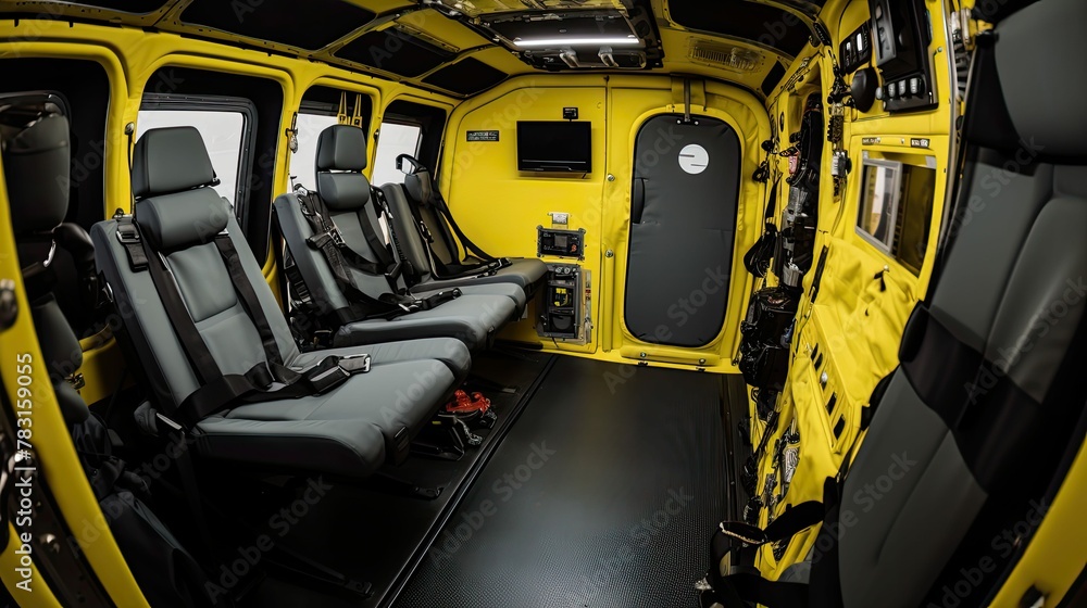 search helicopter interior