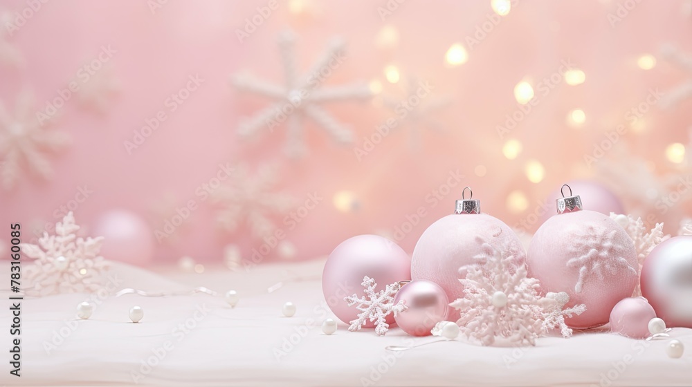 lights pink background christmas decorations lights pink background christmas decorations