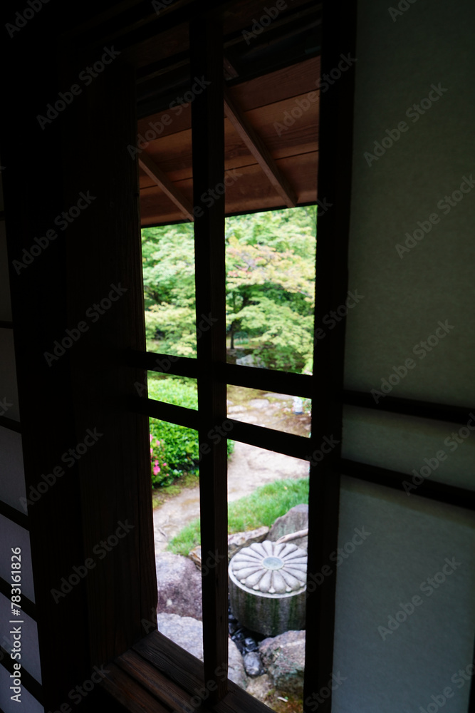 泉涌寺塔頭別格本山雲龍院の庭園風景 泉涌寺塔頭別格本山雲龍院の庭園風景