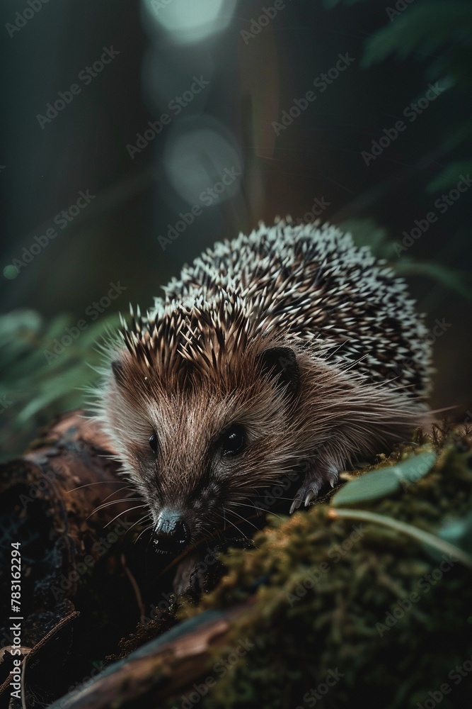 Ein Igel auf Nahrungssuche Ein Igel auf Nahrungssuche