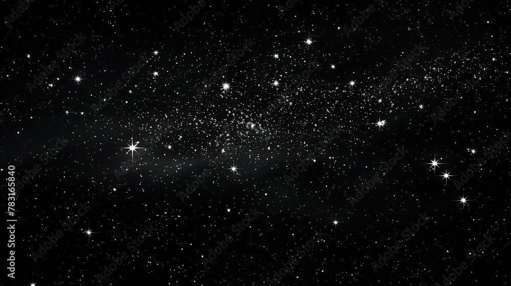 night space star pattern