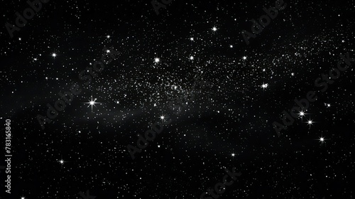 night space star pattern