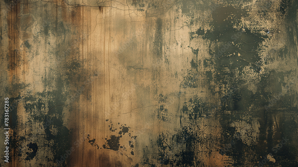 Cracked rusty grunge wall Cracked rusty grunge wall