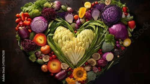 composition artichoke heart photo