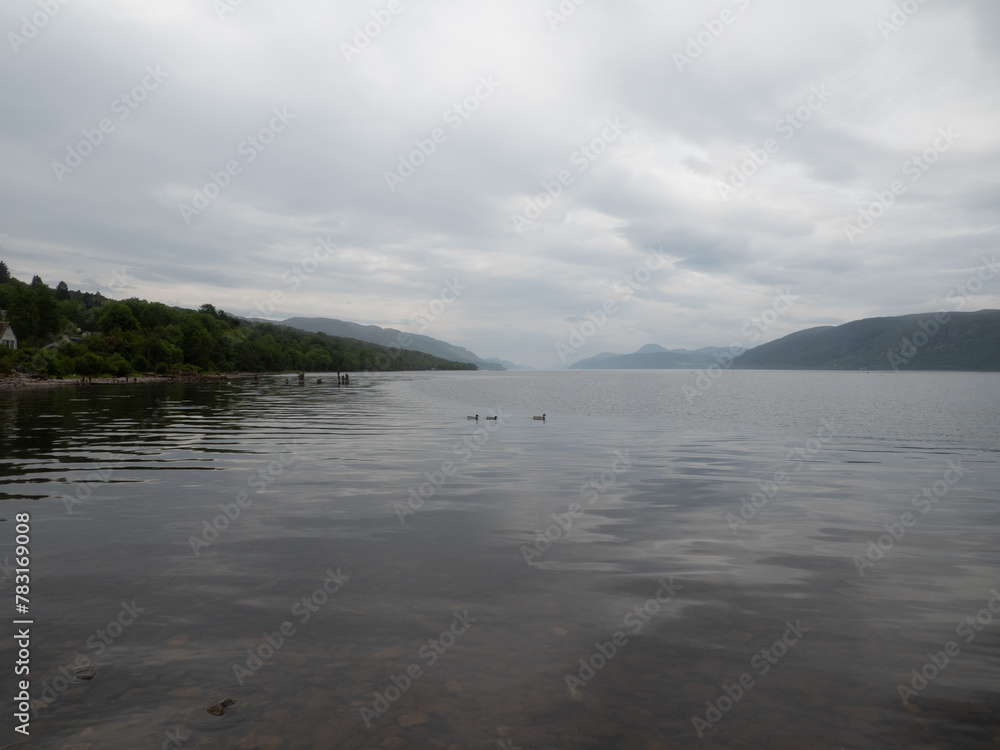Lago Ness, Highlands, Escocia, Reino Unido