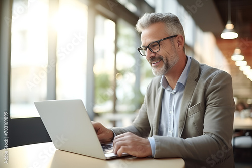 person working on laptop