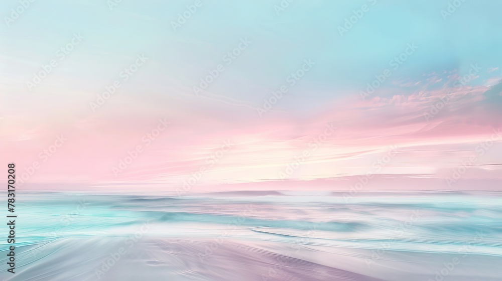 Dreamy pastel hues and soft focus evoke a sense of tranquility and serenity