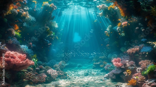 Underwater Paradise, generative ai