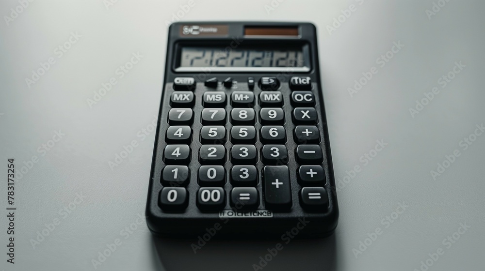 Modern Calculator Symbolizing Clarity in Finance, generative ai Modern Calculator Symbolizing Clarity in Finance, generative ai