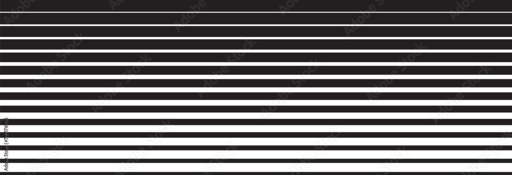 Line gradient pattern halftone vector or linear thick to thin stripes horizontal texture geometric graphic black illustration, parallel gradation effect retro vintage transition image backdrop. Line gradient pattern halftone vector or linear thick to thin stripes horizontal texture geometric graphic black illustration, parallel gradation effect retro vintage transition image backdrop.