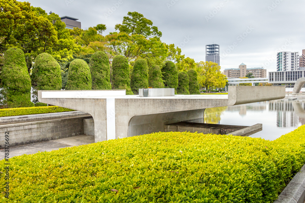 Fototapeta premium Hiroshima Peace Memorial Park, Japan